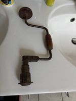 Alte Bohrwinde / Handbohrer, Antikes Werkzeug, Top!