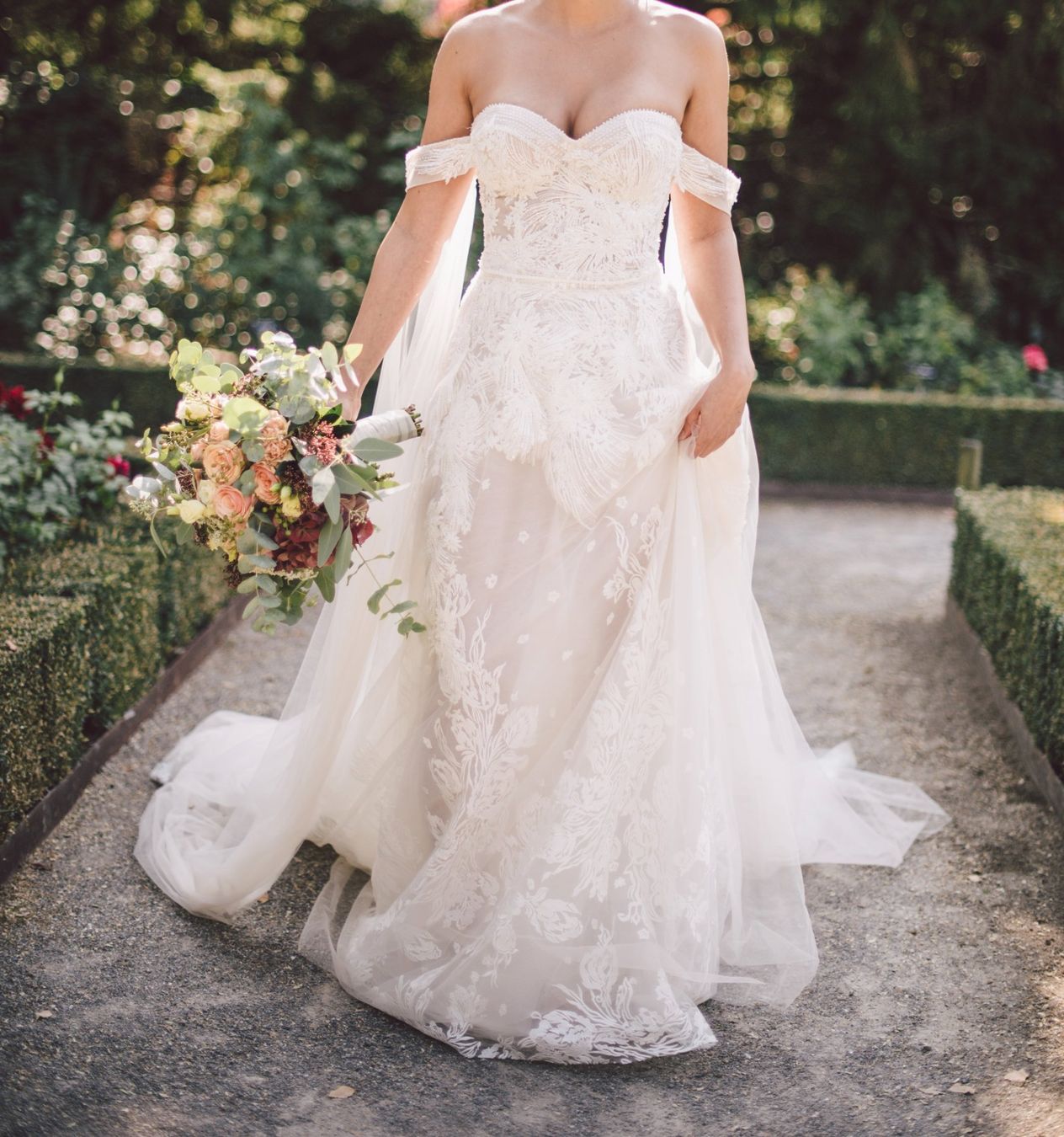 Vestiti: Secondhand Brautkleid Wona Concept "Doris", Grösse 36-38 – Usato da Brunnen venduto da Herzig-Brautmode 4