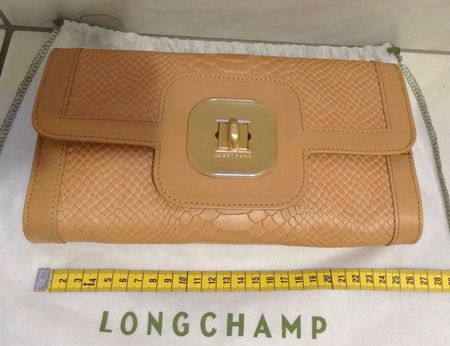 LONGCHAMP  Clutch Beige Neu