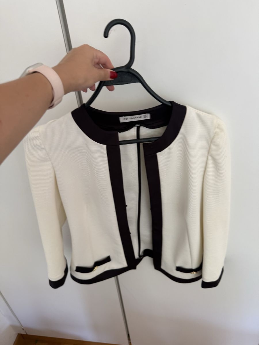 US Polo Vestes: Veste courte Polo Garage blanche T. S – Neuf (Voir description) à Châtelaine par Nilufer777