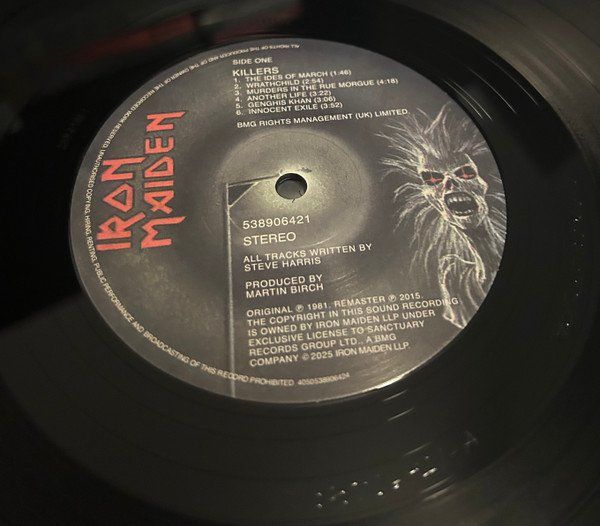 Dischi in vinile: Iron Maiden – Killers – Nuovo e nell'imballaggio originale da Brittnau venduto da Zibu 2