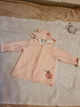 Baby Strickjacke Dopo Dopo rosa Grösse 56 neuwertig