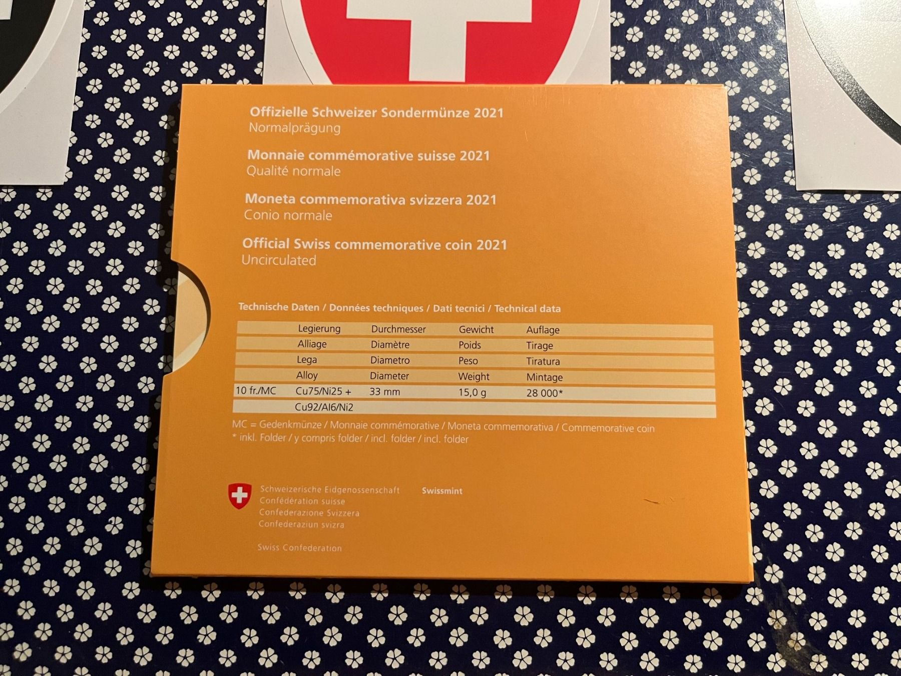 Toutes les monnaies: Fuchs  Sonderverpackung mit Folder – Neuf (Voir description) à Arch par seil819 1