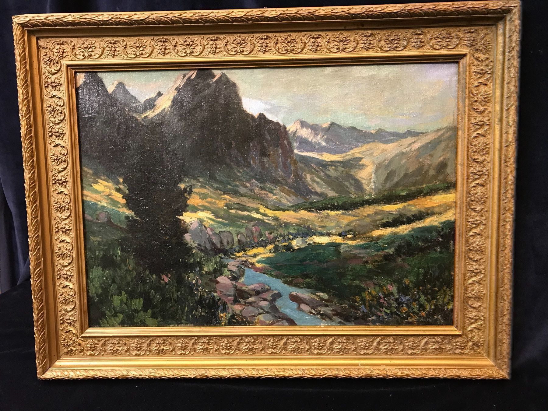 Dipinti: Tschechische  Antik Gemälde 64x48cm – Usato da Zürich venduto da Artnuvo