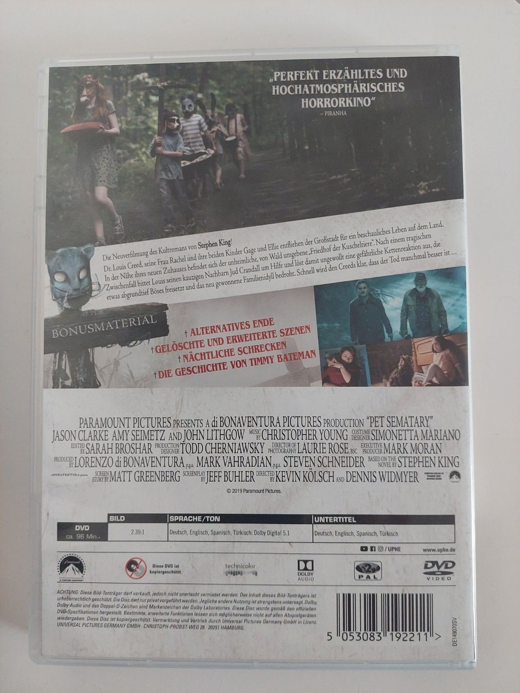 Tutti i DVDs: DVD - Friedhof der Kuscheltiere – Usato da Hefenhofen venduto da GSC99 1