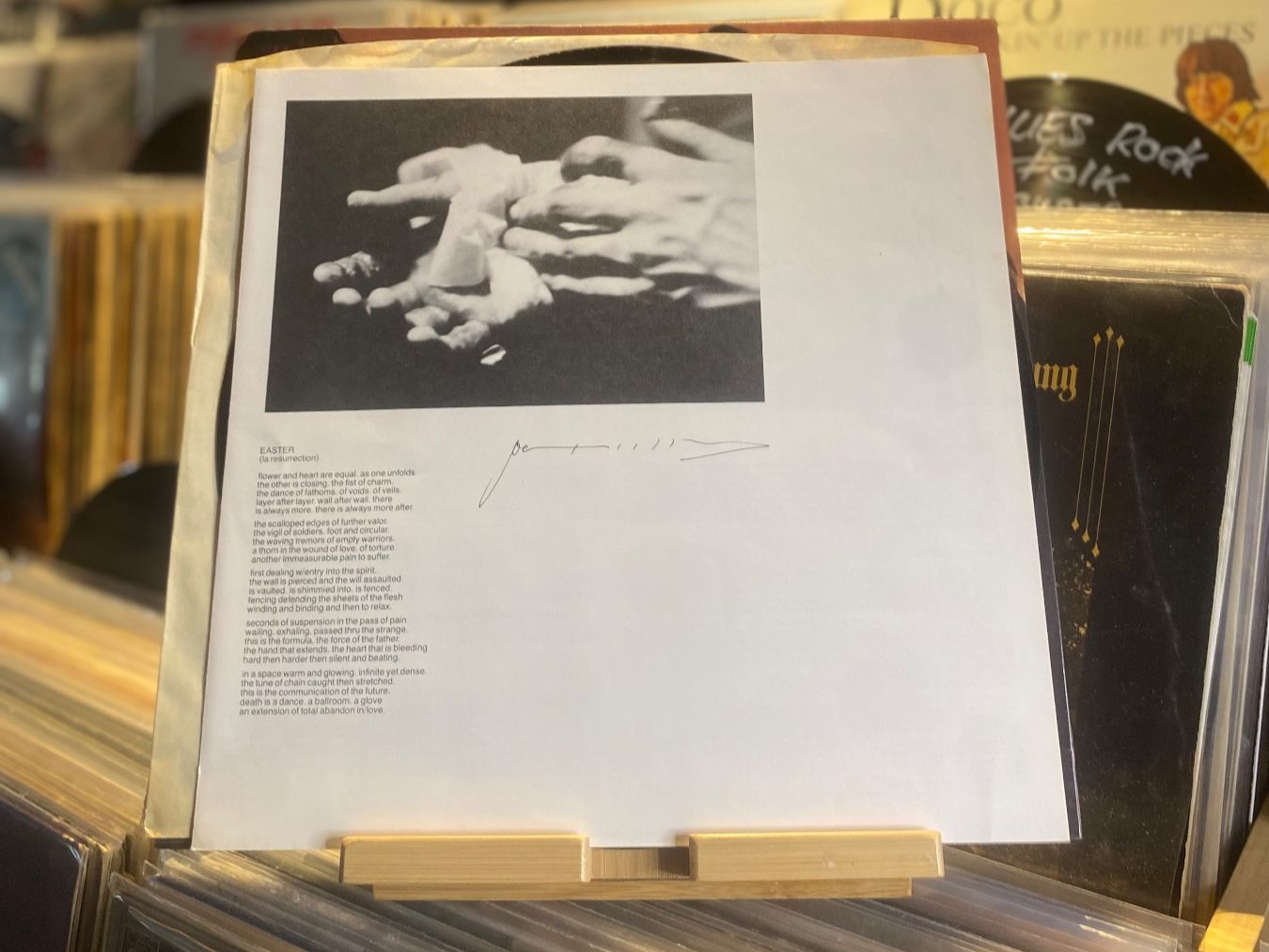 Dischi in vinile: PATTI SMITH GROUP – EASTER...OG UK 1978...VG+/VG+ LP – Usato da Gals venduto da Diskopatshop 3