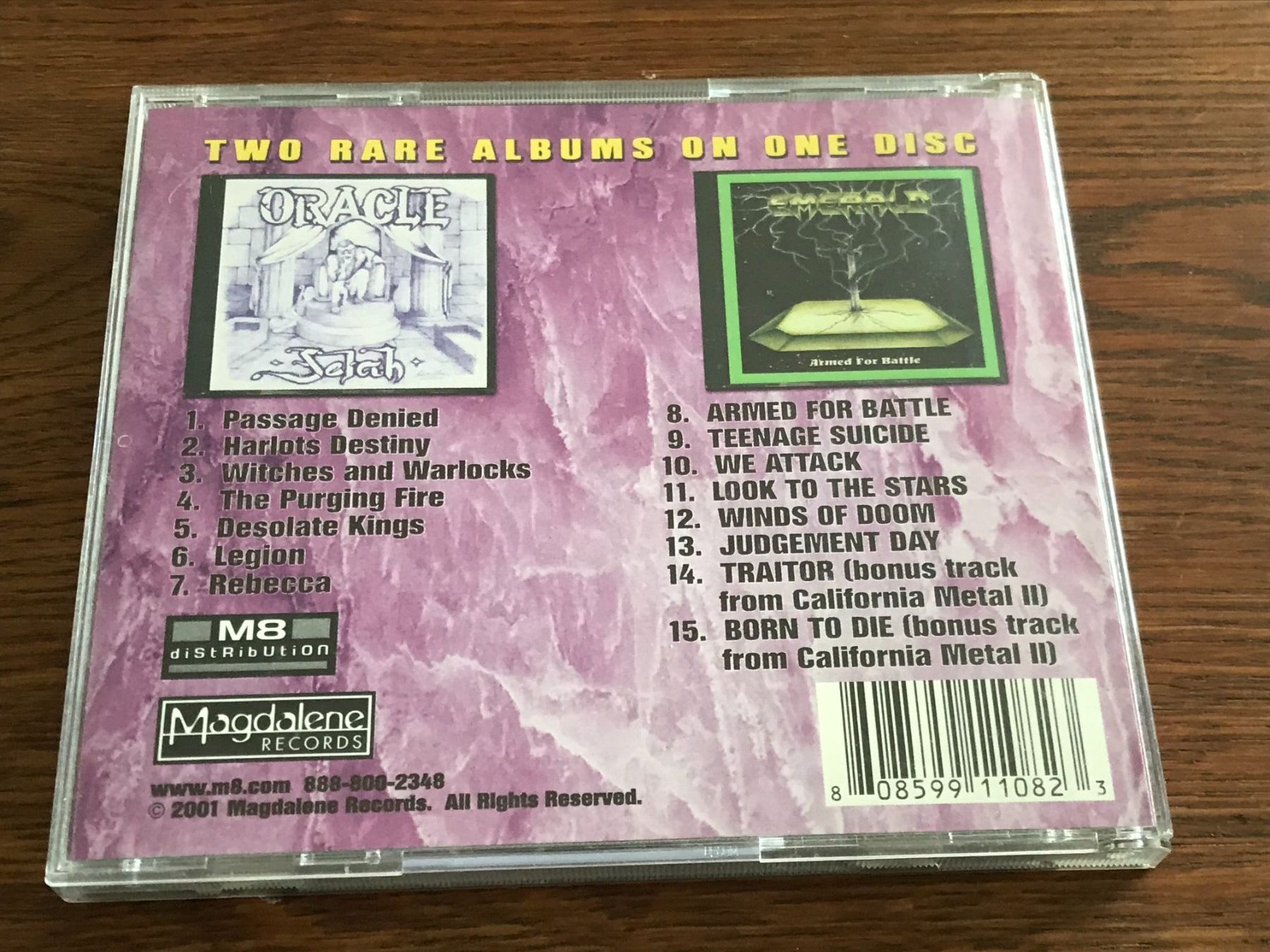 CDs: EMERALD: Armed for Battle + ORACLE: Selah - Limited Edition – D'occasion à Buchs AG par Archie 2