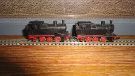 2 Dampfloks DB ohne OVP, gebraucht Spur N
