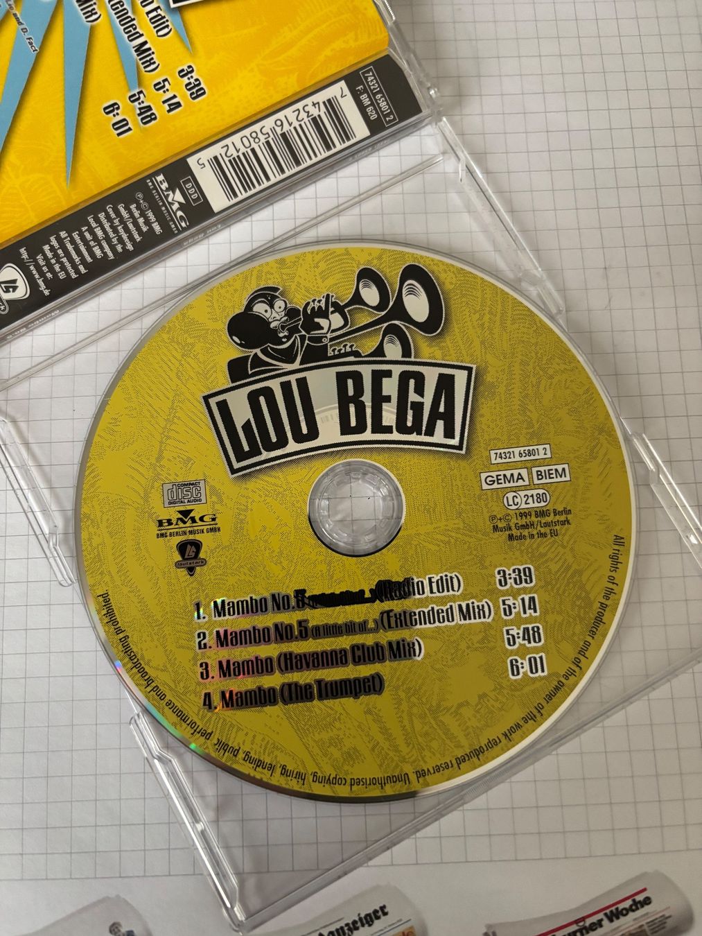 CD: CD Lou Bega Mambo Nr. 5 – Usato da Balsthal venduto da Uroby 2