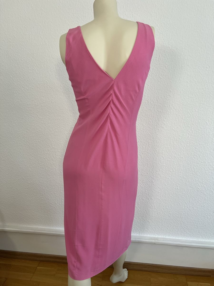Vestiti: Rene Lezard Kleid pink Grösse 34 Seide – Usato da Basel venduto da Bettybooo 3