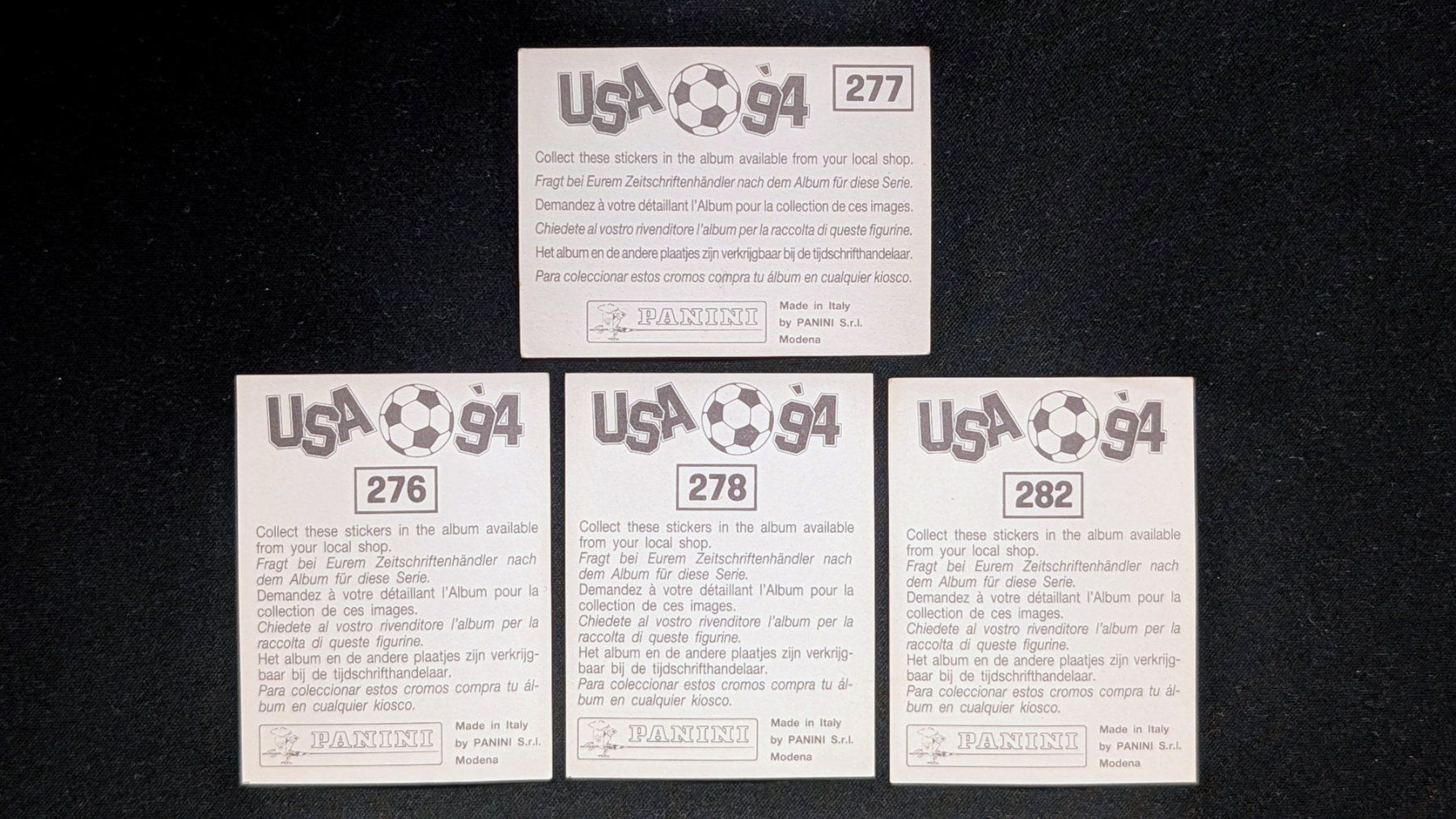Panini Sammelbilder & Trading cards: Panini USA '94 – Mini lot Grèce – Gebraucht aus Breganzona von Saint_Seiya 1