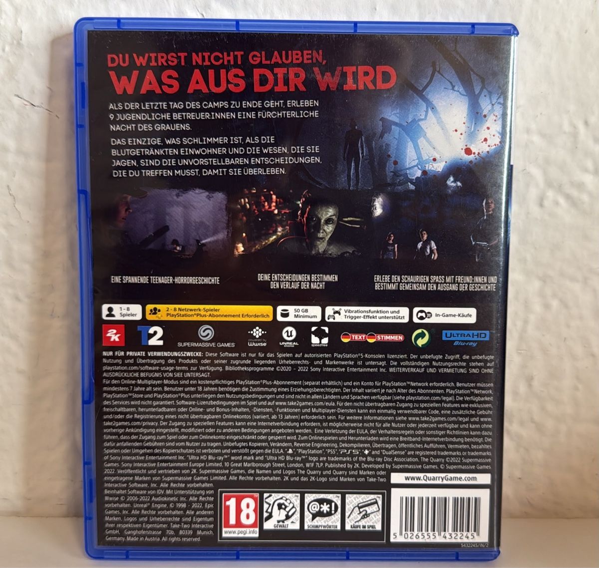 Sony Giochi: The Quarry PS5 Game – Usato da Ehrendingen venduto da bubulence 1