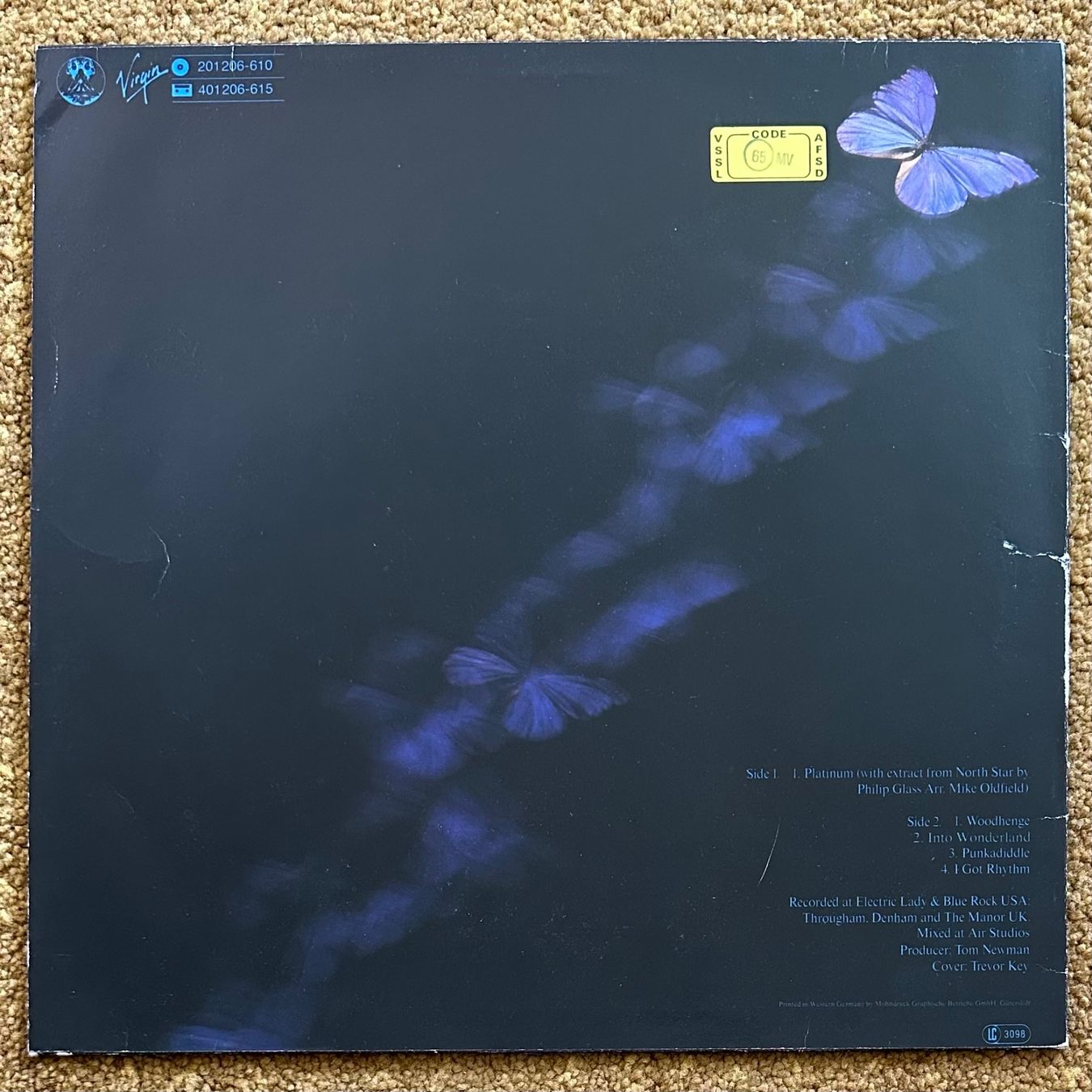 Schallplatten: LP - Mike Oldfield ‎– Platinum – Gebraucht aus Breganzona von Onairda75 1