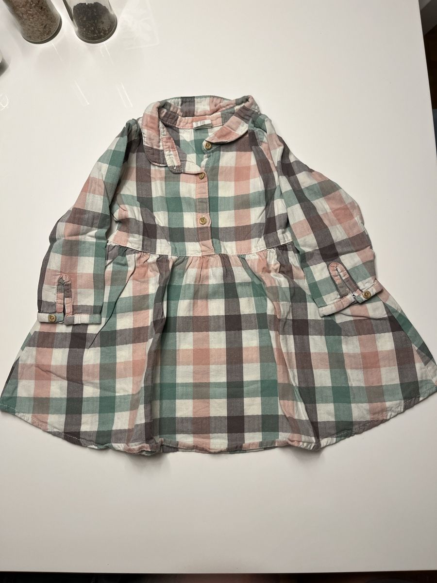 H&M Vestiti & Gonne: Kariertes Kleid H&M Gr. 80 – Nuovo (secondo la descrizione) da Oberwil BL venduto da FinjaBijou