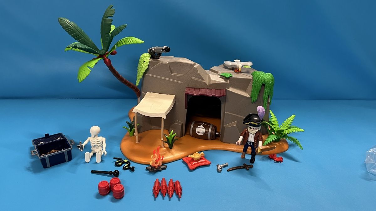 Playmobil Giocattoli: Playmobil Insel mit Pirat – Usato da Winterthur venduto da Strubina