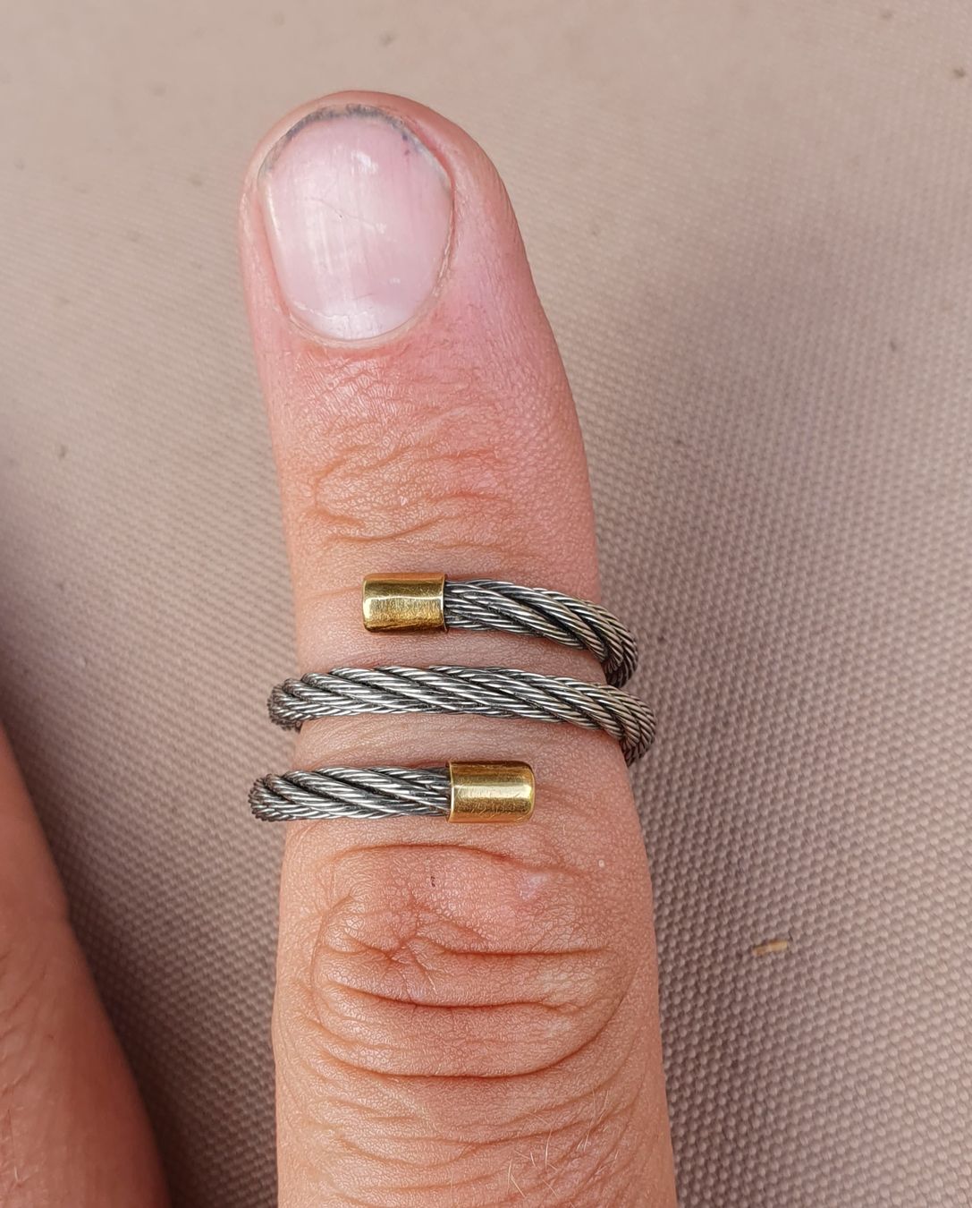 Anelli: Fingerring / Schmiedearbeit / Schmuck / Einzelstück – Nuovo (secondo la descrizione) da goldingen venduto da M.Balmer-13 3