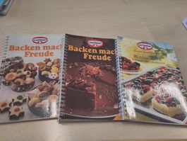 3 Backbücher "Backen macht Freude"