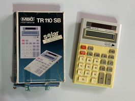 Vintage Taschenrechner / Tischrechner MBO TR 110 SB