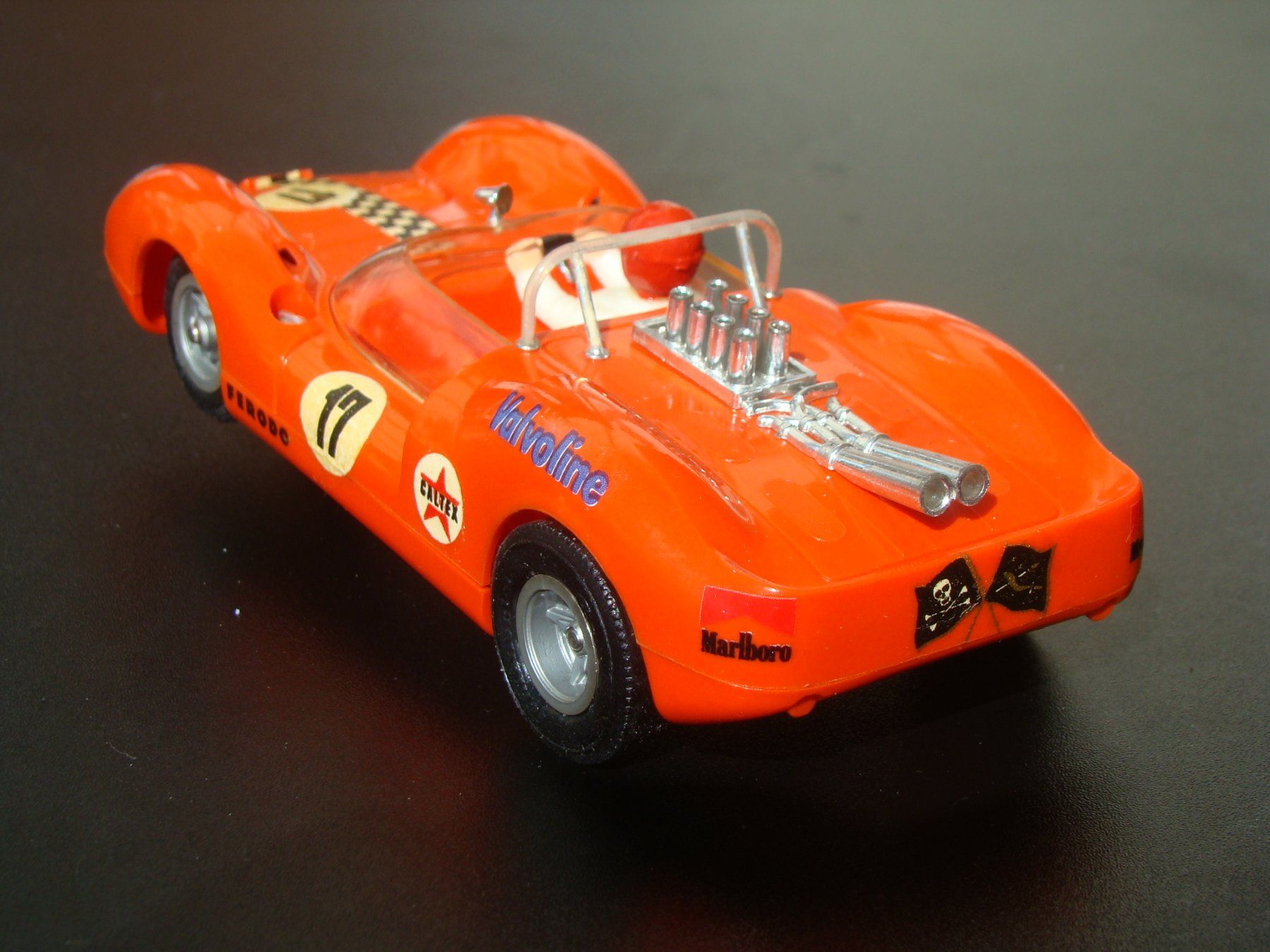 Lotus Modellini d'auto: Fleischmann Ford Lotus Type 49 orange cooles Rennauto 70er – Usato da Walzenhausen venduto da Vanquish711 5