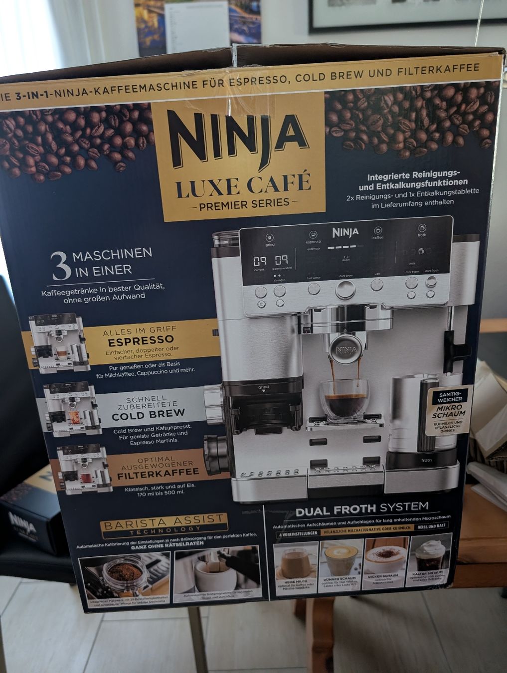 Kaffeemaschinen & Espressomaschinen: NINJA LUXUS CAFÉ Maschine  – Neu (gemäss Beschreibung) aus Bern von berneroberlaenderin 6