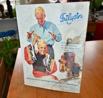 Orginaler WERBEAUFSTELLER Trilysin LUDWIG HOHLWEIN Karton