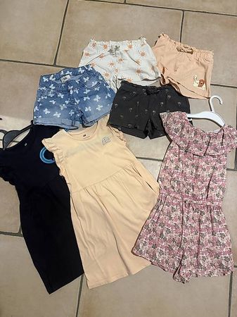 Mädchenset für Sommer Gr. 98/104