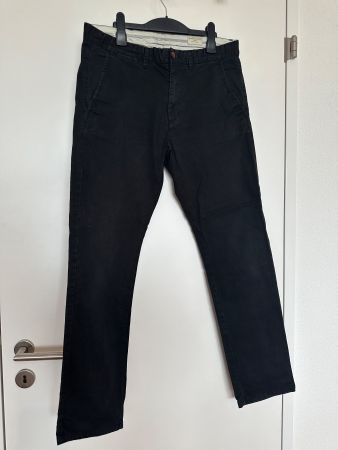 Selected Homme Schwarze Chino - Gr. 33/32
