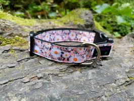 Hundehalsband 2,5cm breit "Maja" handgemacht