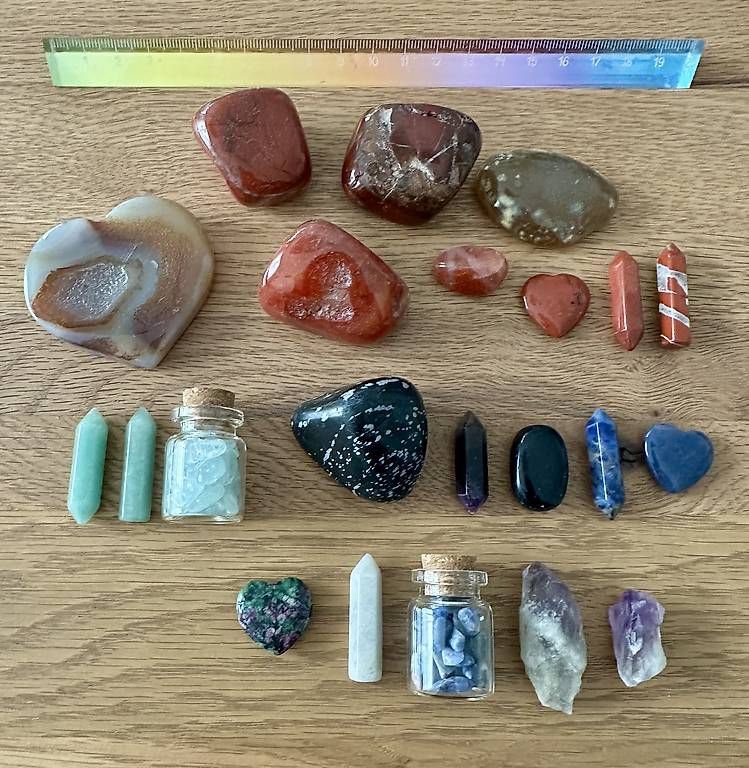 Edelsteine: Edelstein-/ Heilsteinsammlung  – Gebraucht aus Dörflingen von Kendraa