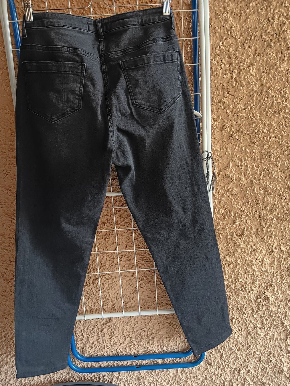 Jeans: DORIS STREICH Edeljeans, Gr. 40, mit Strass, Schwarz, – Usato da Zürich venduto da chr_l98j 8