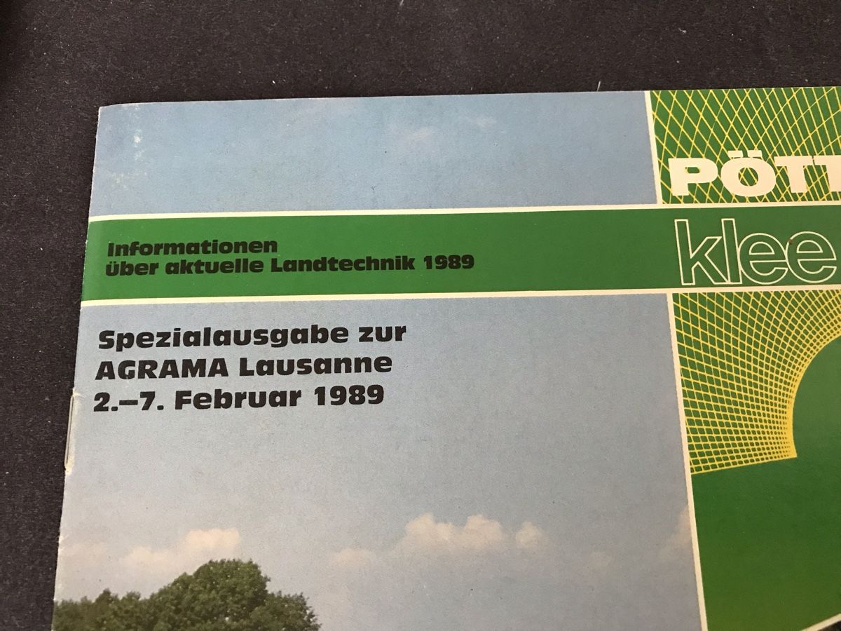 Pöttinger Trattori: Rapid Kleeblatt Pöttinger – Usato da Balterswil venduto da Jeko1967 1