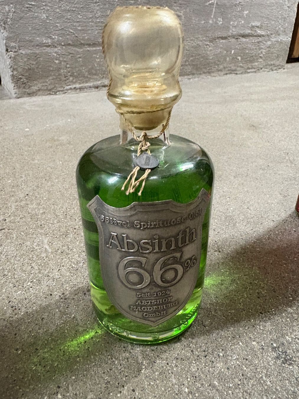 Spirituosen: Absinth 66 0,5l – Neu und originalverpackt aus Zürich von kuszi