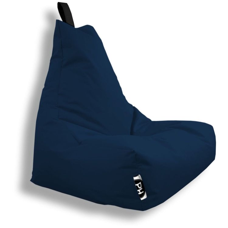 Sessel: XXL Sitzsack Lounge Sessel Gamer Sitzkissen Marineblau – Neu und originalverpackt aus Wallenwil von toesstal-vertrieb