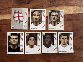 Panini WM 2006 England Rio Ferdinand Joe Cole Campbell