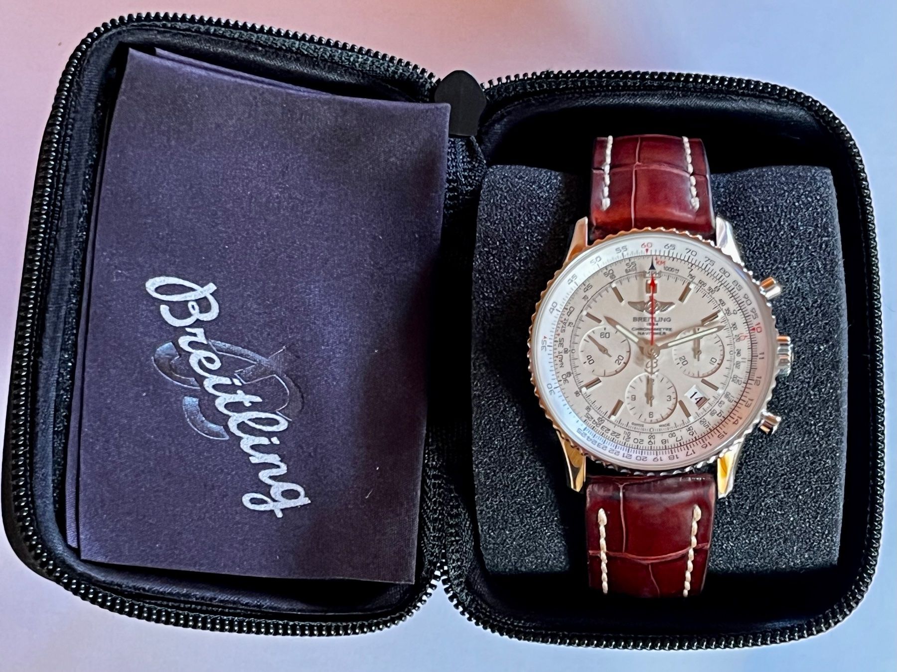 Breitling Orologi: BREITLING NAVITIMER B01 LIMITED EDITION AB0123 (revidiert)! – Usato da Mühleberg venduto da Schmoopy