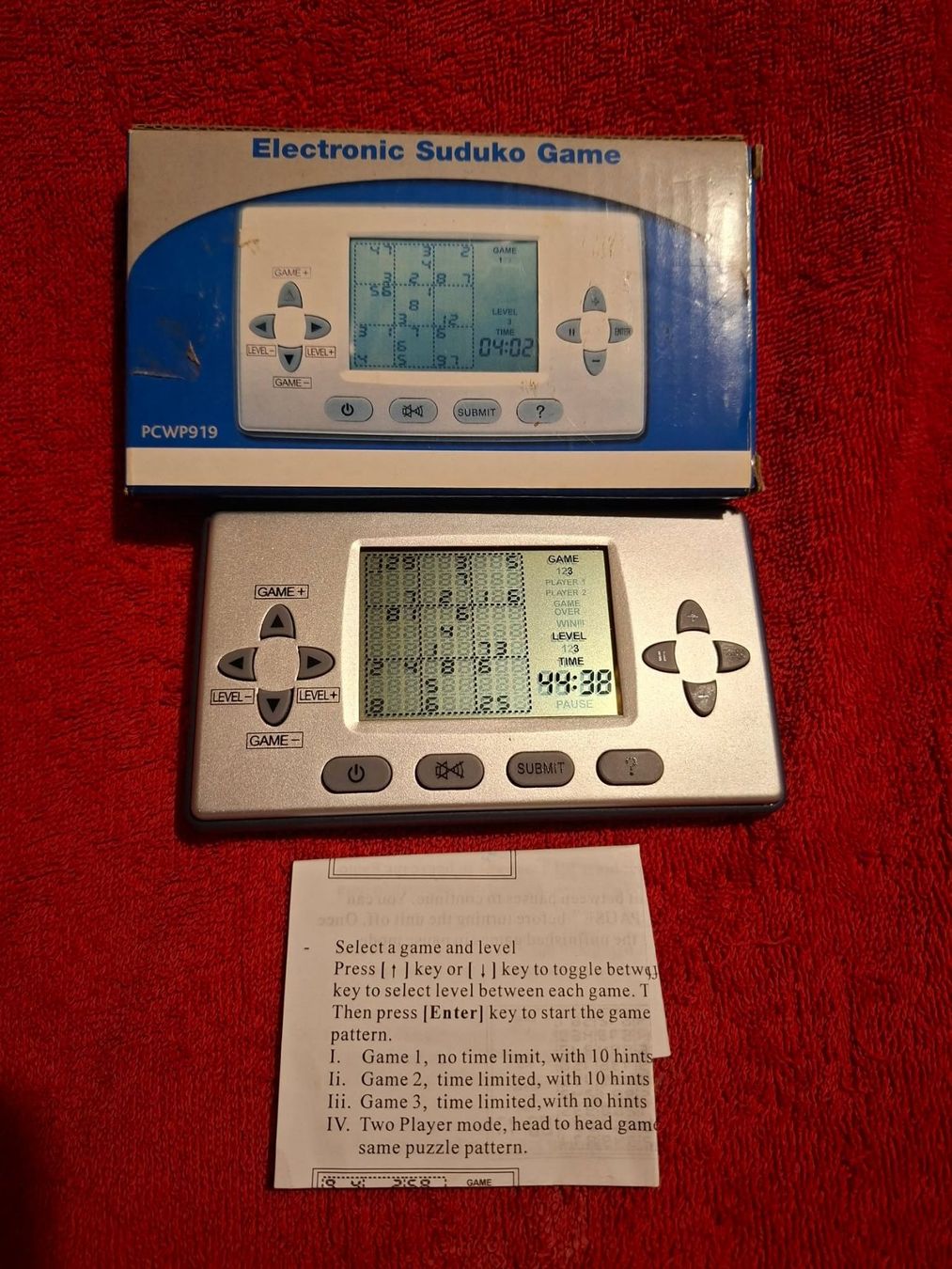 Spiele: Electronic Sudoku Spiel PCWP919 – Gebraucht aus Wittenbach von Nostalgie1965 1