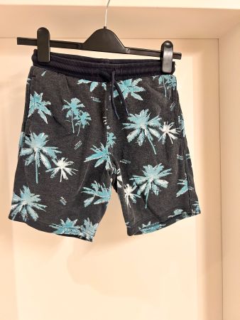 C&A Shorts Kinder Grösse 146 Palmenprint dunkles Grau gut...