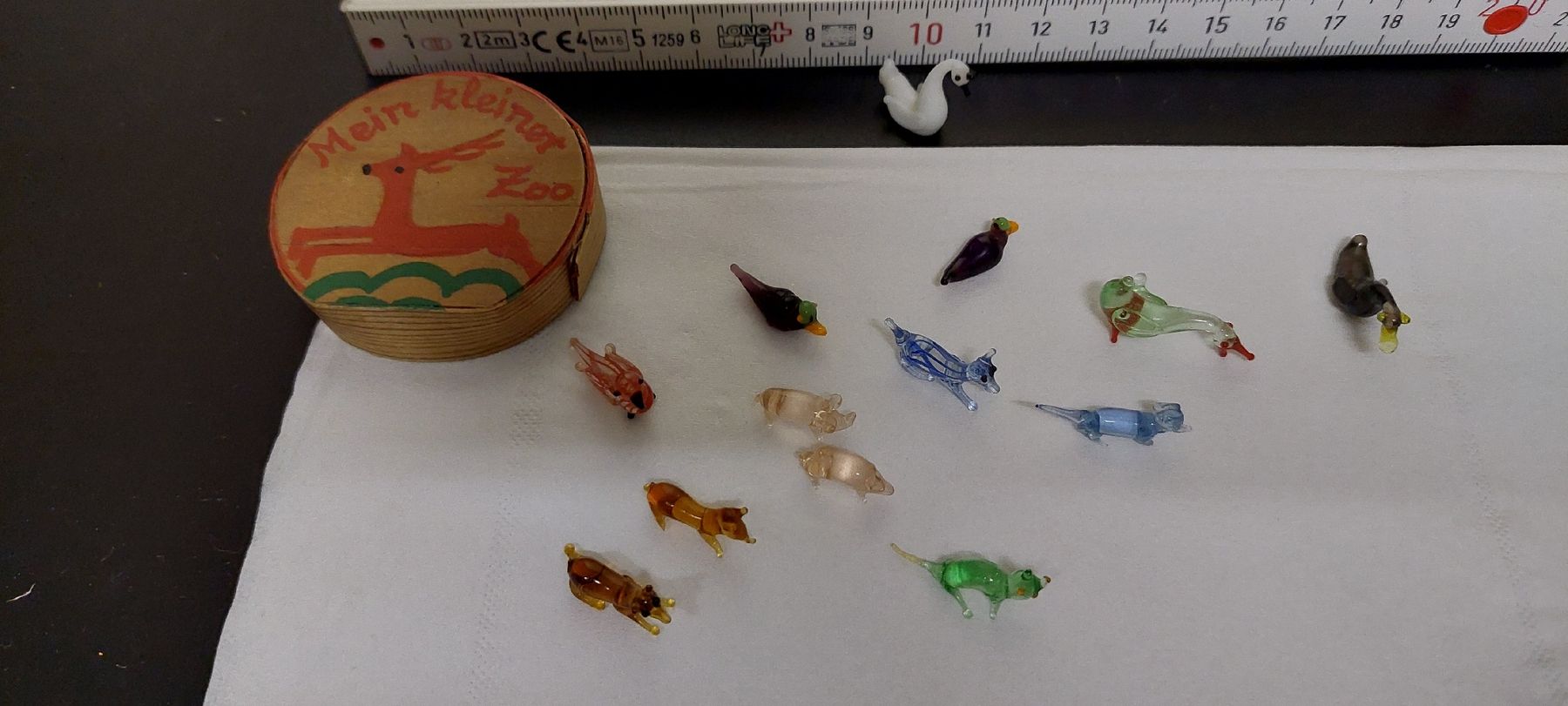 Giocattoli: miniaturen Tiere aus Glas – Usato da Muri AG venduto da nindo1