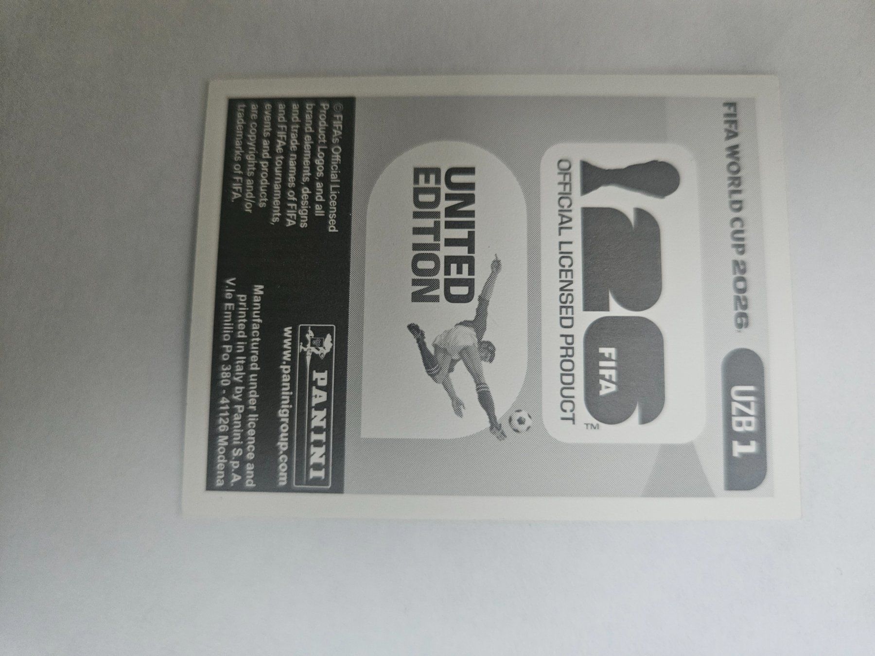 Panini Cartes à collectionner: UZB 1 – D'occasion à Würenlingen par Dinli 1