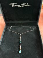 COLLIER DE LA MARQUE TOMAS SABO ARGENT AVEC PIERRES DIFFÉREN
