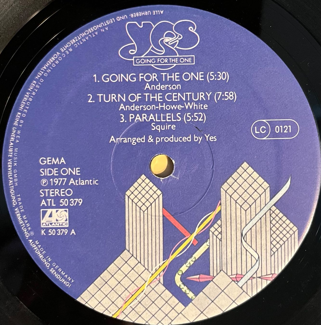 Vinyles: YES - GOING FOR THE ONE - 33 Tours – D'occasion à Bussigny par vinyl-pas-cher 4