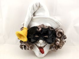 Masque Venise ceramique vintage Venezianische Maske