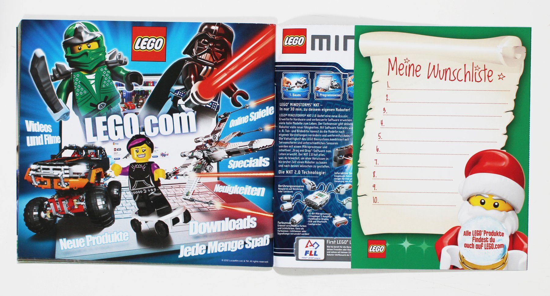 Lego Documenti: LEGO KATALOG Juli - Dezember 2012 - DARTH VADER – Nuovo (secondo la descrizione) da Brüttisellen venduto da Collector-Corner 3
