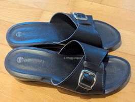 Haus-Schuhe Grösse 40, col. blau, Esmara