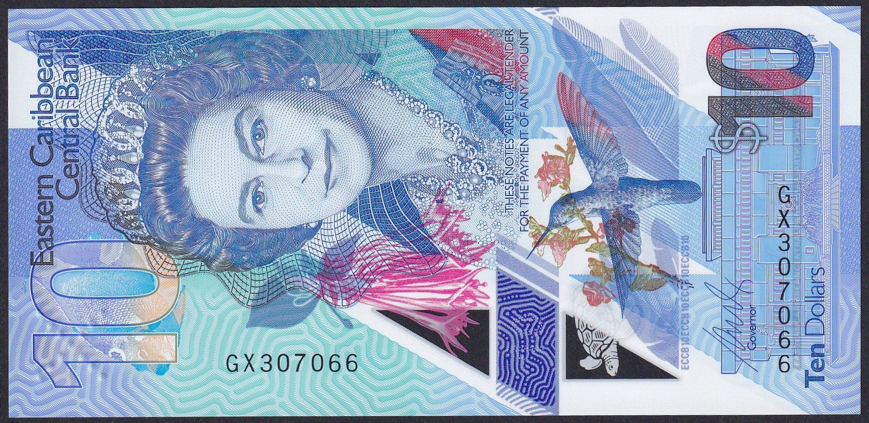 Banknoten: East Caribbean States 10 Dollar UNC – Neu (gemäss Beschreibung) aus Schliern b. Köniz von pizzitaxi