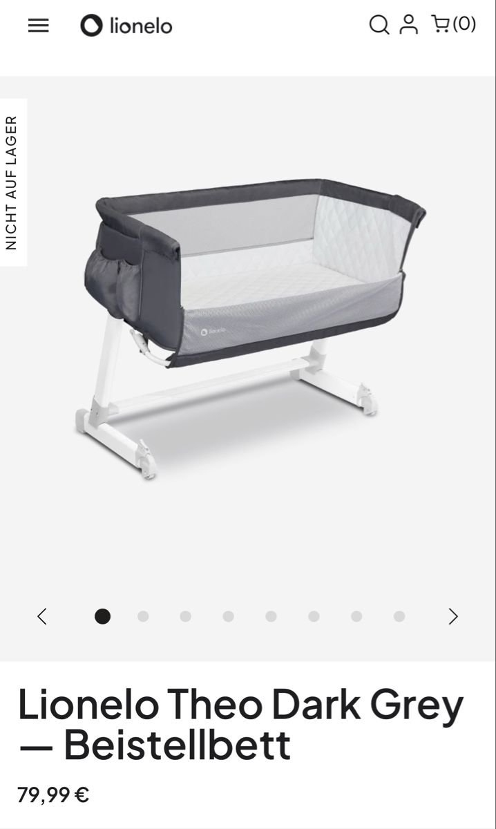Lionelo Letti: Lionelo Theo Beistellbett – Nuovo (secondo la descrizione) da Pieterlen venduto da Raffyy