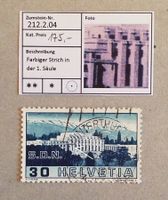 1553) 212.2.04, Abart farbiger Strich vor der 1 Säule Kt 175