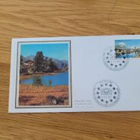 FDC mit Seidenbild 1977 Lausanne