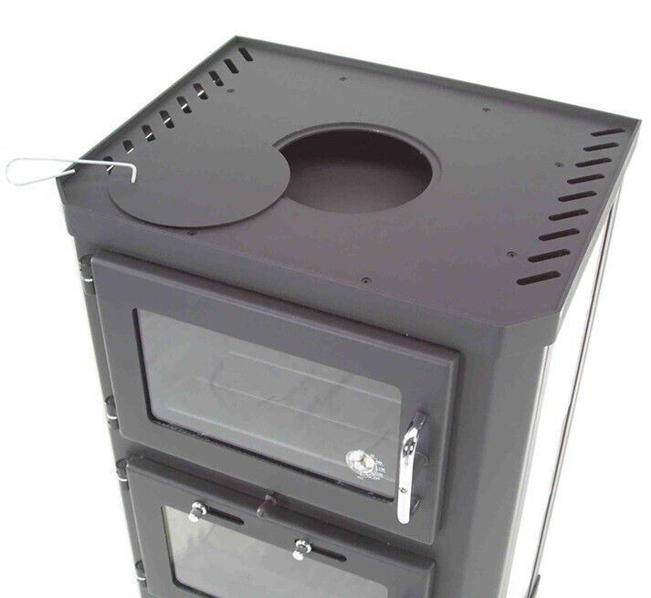 Cheminée: 56312 - Kaminofen 10kW Backfach + Herdplatte EEK A – Neu und originalverpackt aus Wallenwil von toesstal-vertrieb 5