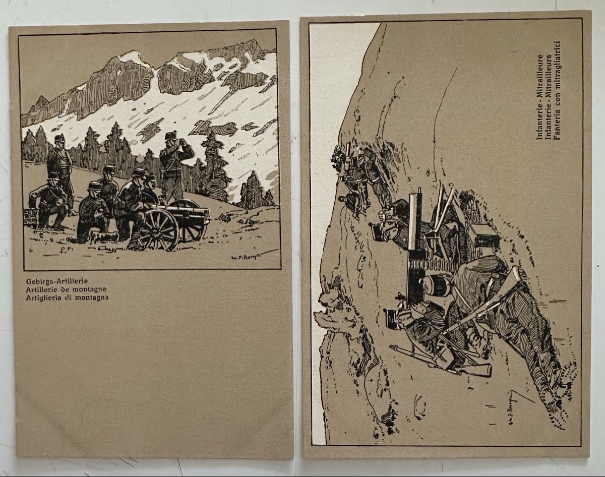 Cartes postales: Militär Postkarte WK 1 – Neuf (Voir description) à Duebendorf par Fczfanrobi